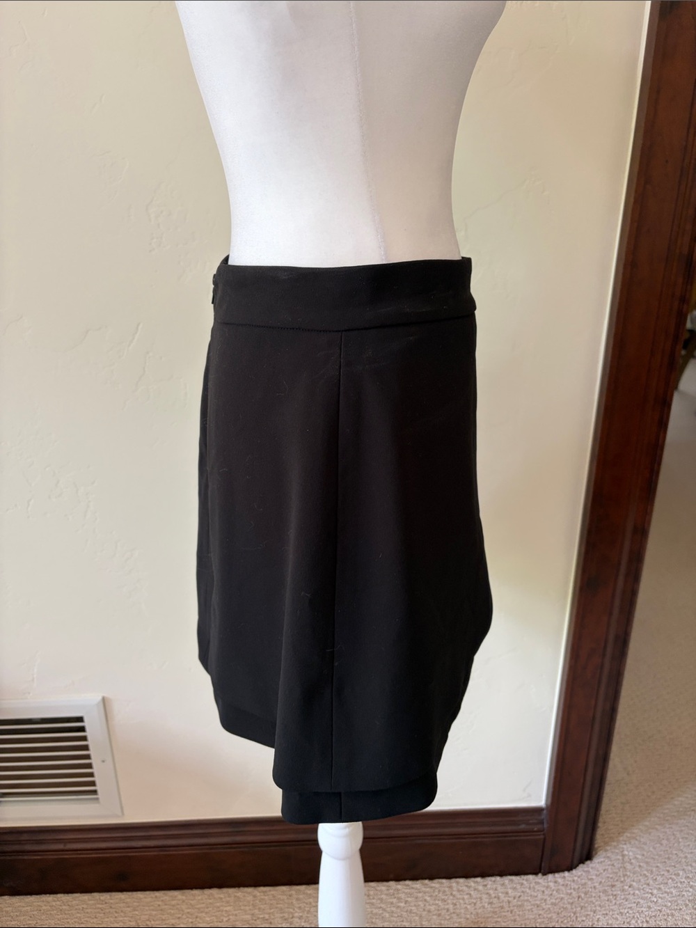 Classic Black Women’s Wrap Skirt - Picture 2 of 8